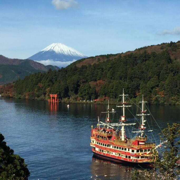 Ek House Hakone Shushinso 箱根修身荘 Villa Bagian luar foto